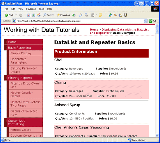 ASP.NET 2.0����ô����DataList��Repeater��ʾ����