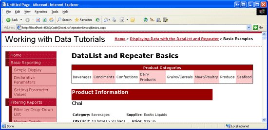 ASP.NET 2.0����ô����DataList��Repeater��ʾ����